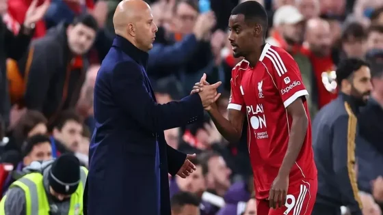 في الكورة : صورة: تراجع مقلق في أداء إيزاك منذ انتقاله إلى ليفربول