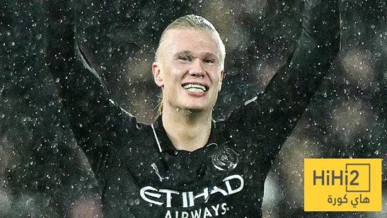 في الكورة : ارقام هالاند في الشوط الأول أمام سندرلاند