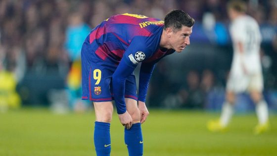 في الكورة : حيرة في برشلونة بسبب مستوى ليفاندوفسكي