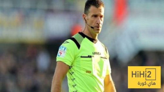 في الكورة : أرقام خاصة بحكم مباراة الإنتر وجنوى