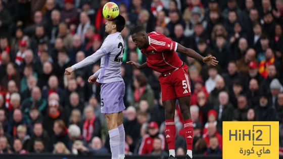 في الكورة : احصائيات الشوط الاول من مباراة ليفربول و برايتون