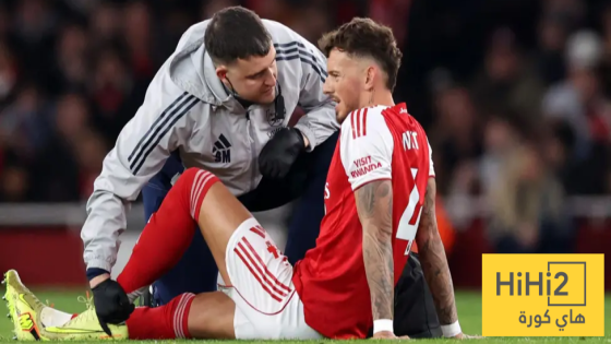 في الكورة : مدة غياب بن وايت عن أرسنال