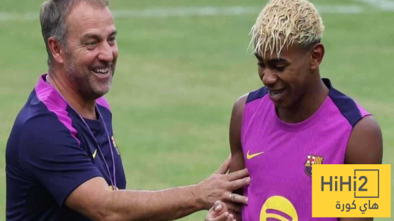 في الكورة : صور – رد فعل طريف من فليك بعد تصرف لامين يامال