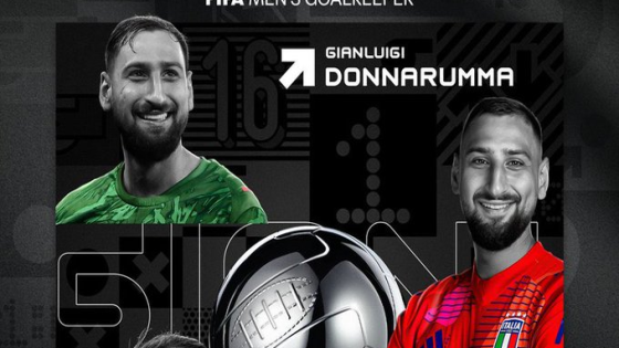 في الكورة : رسميا: دوناروما يتوج بجائزة أفضل حارس في العالم