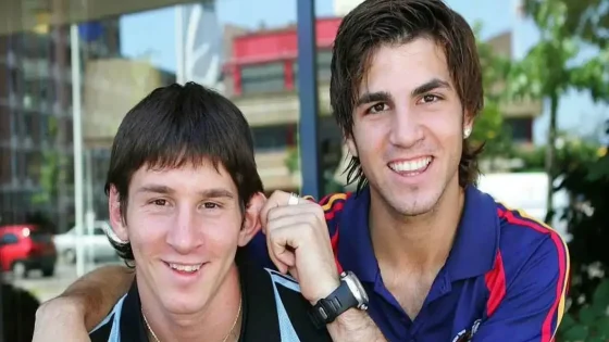 في الكورة : فابريغاس يصف ميسي في أول تدريب له مع برشلونة