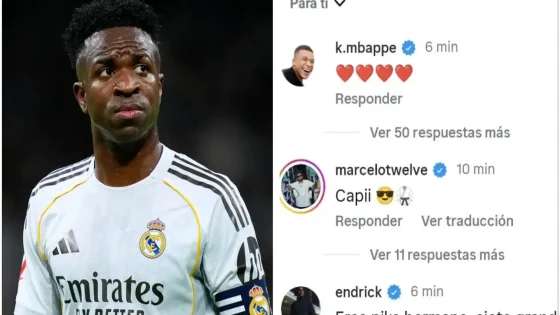 في الكورة : صور: زملاء فينسيوس يدعمونه بعد صافرات الاستهجان