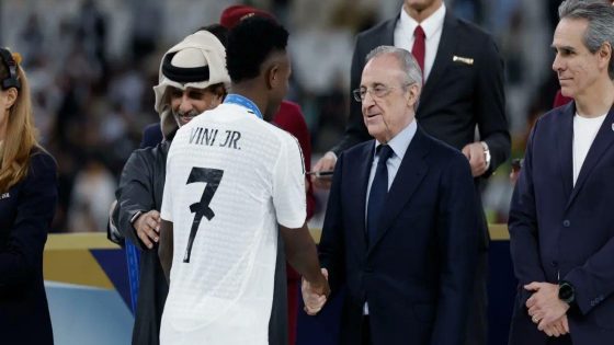 في الكورة : موقف بيريز من رحيل فينيسيوس عن ريال مدريد