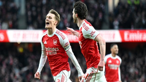 في الكورة : ارسنال يفوز على برايتون في الدوري الانجليزي