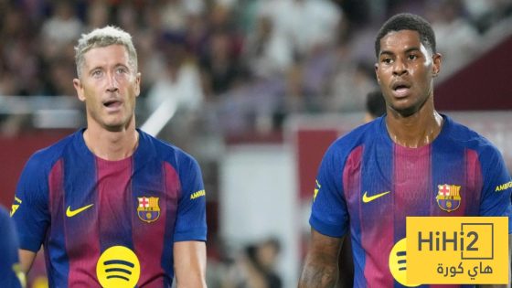 في الكورة : اراء أعضاء برشلونة حول مستقبل ليفاندوفسكي و راشفورد