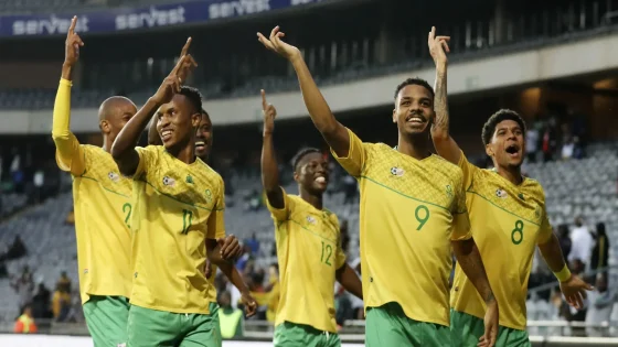 في الكورة : جنوب أفريقيا وزيمبابوي: 6 لاعبين يتصدرون تقييمات الشوط الأول