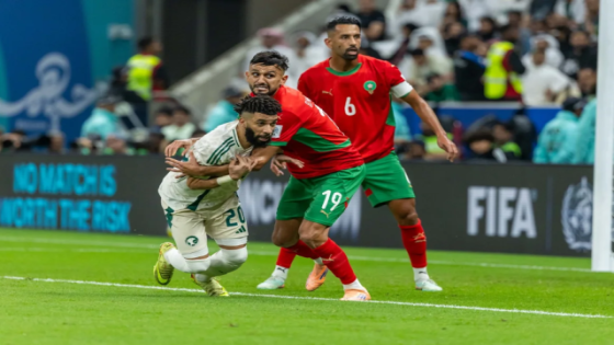 في الكورة : الأخضر يخسر أمام المغرب.. ويواجه فلسطين في ربع نهائي كأس العرب