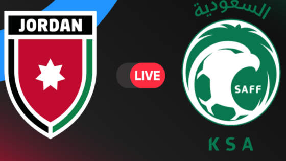 بث مباشر مباراة السعودية والأردن اليوم في كأس العرب 2025