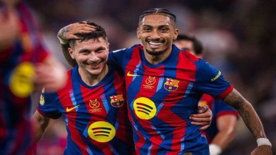 في الكورة : بث مباشر مباراة برشلونة 5 – 0 أتلتيك بلباو في السوبر الإسباني.. انتهت