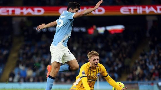 في الكورة : رجل مباراة مانشستر سيتي وبرايتون في الدوري الإنجليزي