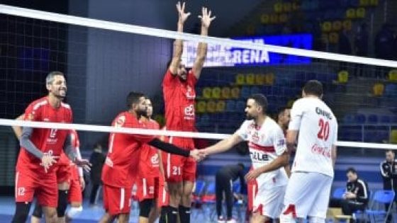 في الكورة : الزمالك يفوز على هليوبوليس فى دورى رجال الكرة الطائرة