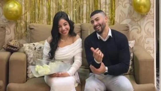 في الكورة : عمر العربي وجنى هاني أبطال الجمباز يحتلفلان بخطوبتهما