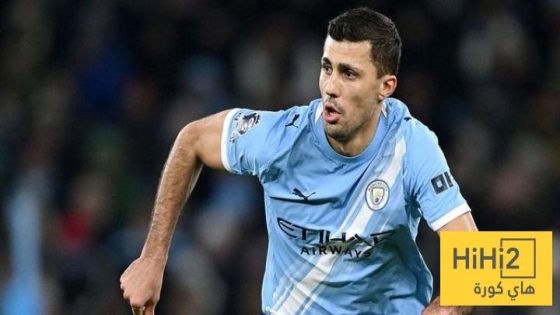 في الكورة : رودري مستمر في تشكيلة السيتي الأساسية